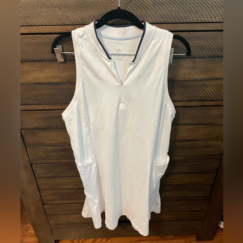 NWOT Southern Tide white tennis dress